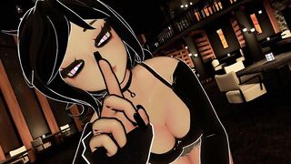 Leyley sucks your dick under a table on a date ( ASMR VR POV Roleplay )