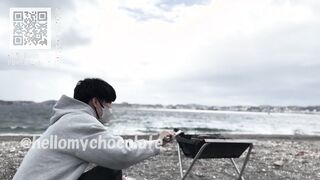 Deserted Island Japanese hentai video Amateur/Couple/College girl/Big breasts
