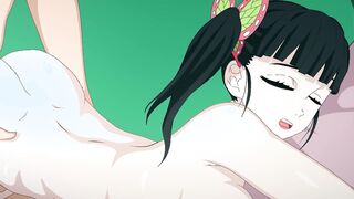 Tanjiro fucks kanao very hard (Demon Slayer hentai)