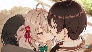 Masha Fucks Masachika on Public Park Bench - Cheating on Alya