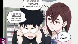 Aira Shiratori y Momo Ayase montan la enorme verga de Okarun - Dandadan Hentai