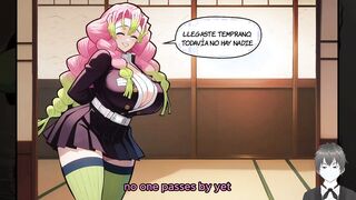 [ENG SUB] Demon Slayer Hentai: Mitsuri gives Tanjiro special training