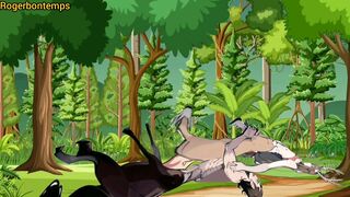 Centaur with Monster Cock Hentai Cartoon Porn Animation