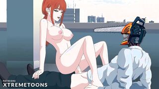 Chainsaw Man - Makima fuck with Denji vol. 2 (hentai)