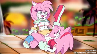 Amy Rose x Rose [Animated Loop]