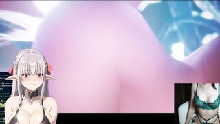 TENTACLE HENTAI - Hot chick with glasses Lily from Subverse!!