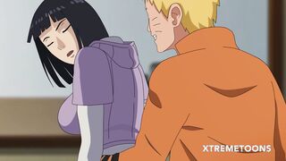 Naruto comes home and fucks his wife Hinata while she washes the dishes - Hentai Uncensored Boruto