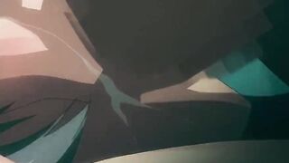 Bukkake with Two Busty Babes Hungry for Cock and Milk | Hentai