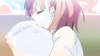 HENTAI 3 - Cap 2: Chica de GRANDES PECHOS vota leche materna y le pide ayuda a su amigo