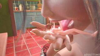 3DGSPOT Tiny Trans Fucks With Giant Busty Trans 3D CARTOON PORN