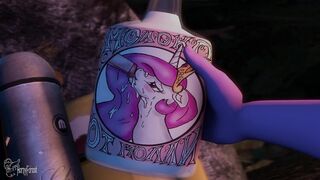 A snake’s appetite - Twilight Sparkle and Spike