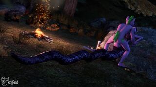 A snake’s appetite - Twilight Sparkle and Spike