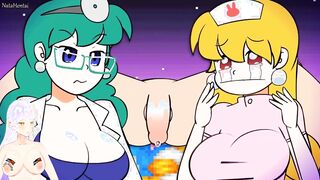 Cartoon Princess Peach and Her Friend Love Hard Anal SEX