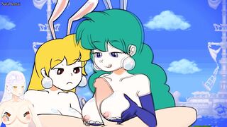 Cartoon Princess Peach and Her Friend Love Hard Anal SEX