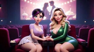 Stepmother's Secret Cravings Ignite Our Wild Passionate Lesbian Romance Forever (AI generated)