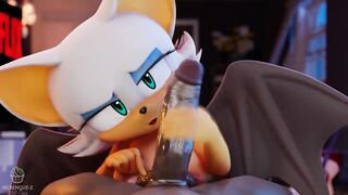 Rouge the bat sucks you dry - Meringue Z