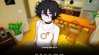 MY FEMBOY ROOMMATE #08 - Visual Novel PC Gameplay [ ]