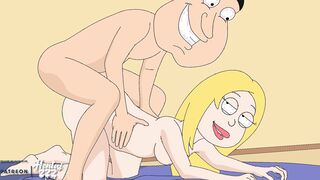 AMERICAN DAD FRANCINE FUCKED BY GLENN FAMILY GUY PORN