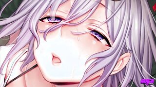 Hentai Pros - Pretty Babe Works So Hard And Gets Horny At The Same Then A Man Shows Up To Fuck Her
