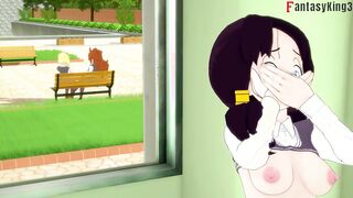 Gohan almost caught fucking Andoide 21 & also fuck milk - DragonBall Zex 3 - Full movie on Patreon