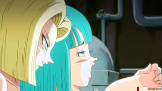 Bulma Adventure 4 - Part 3 - Bulma And Android 18 Lesbian Fingering Fun By LoveSkySan69