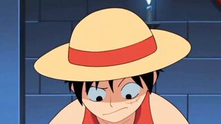 Nami tries to take Luffy treasure and ends up getting fucked and filled with cum uncensored