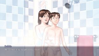 Debbie New Bath and Bed Scenes - Summertime Saga New Version Cookie jar Sex Animation Ep 10