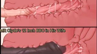 Mr Clyde's 12 Inch BBC Vs Cuckold Husbands Cock