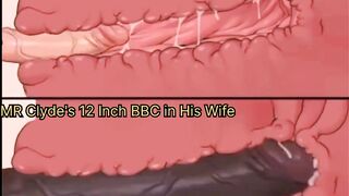 Mr Clyde's 12 Inch BBC Vs Cuckold Husbands Cock