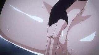 The horny Yushi loses control in front of the door
