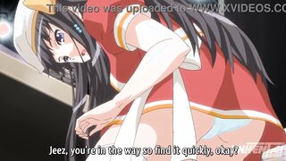 Finger Fucking her Sneakily in Public - Hentai [Subtitled]